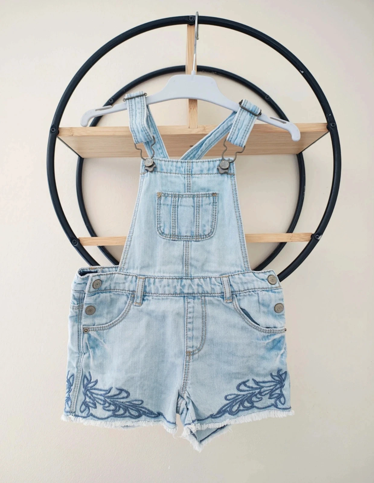 18 24 mois 2 ans salopette short en jean zara 92 cm